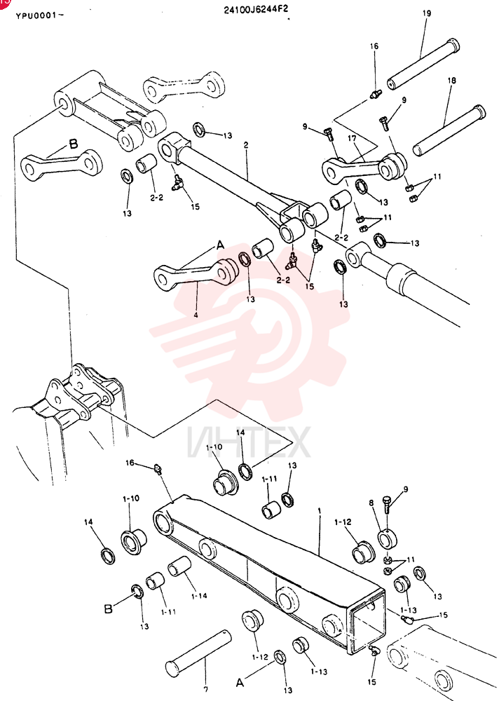 ARM ASSY., EXTENSION 24100J6244F2