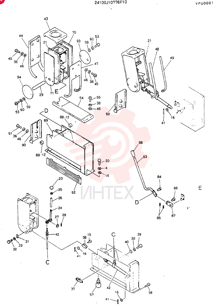 CONTROL ASSY. 24100J10776F10 (3)