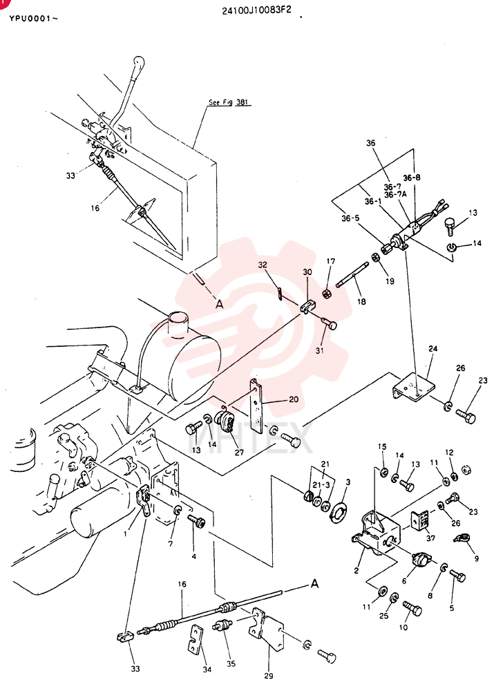 CONTROL ASSY., ENGINE 24100J10083F2
