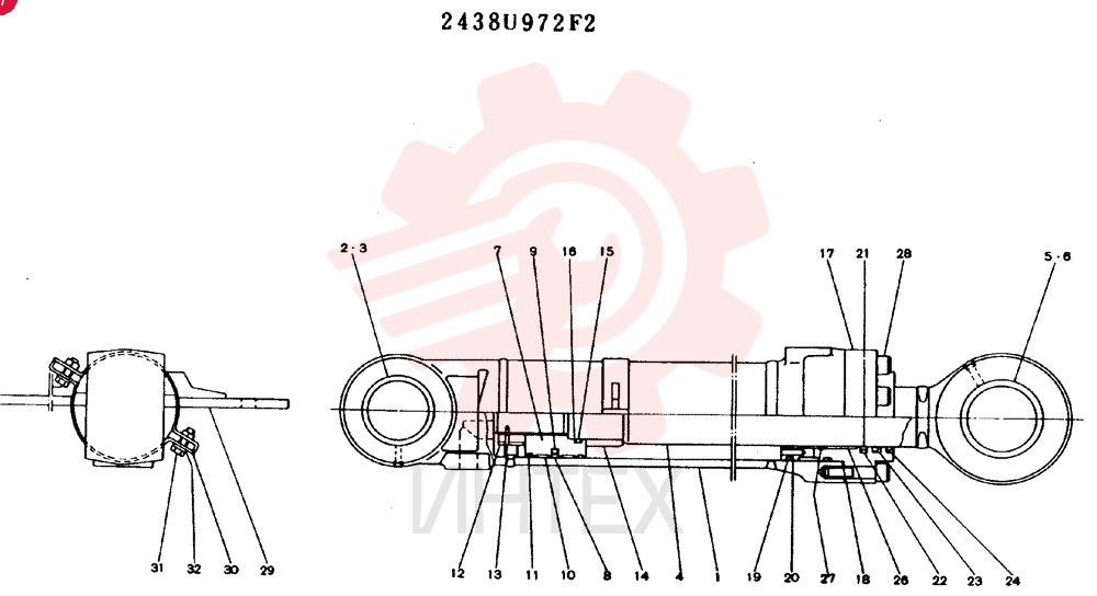 CYLINDER 2438U972F2