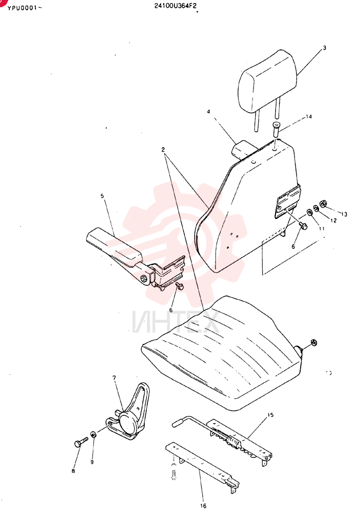 SEAT 24100U364F2