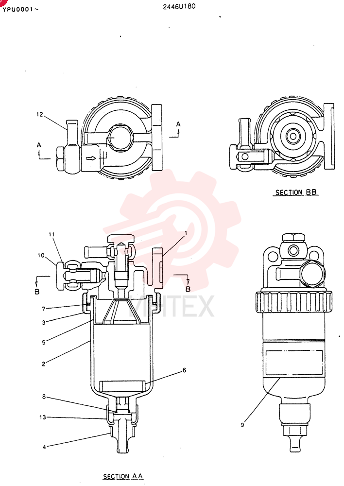 SEPARATOR 2446U180