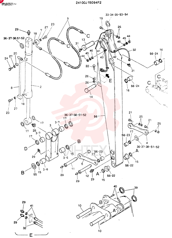 ARM ASSY, 3.0M