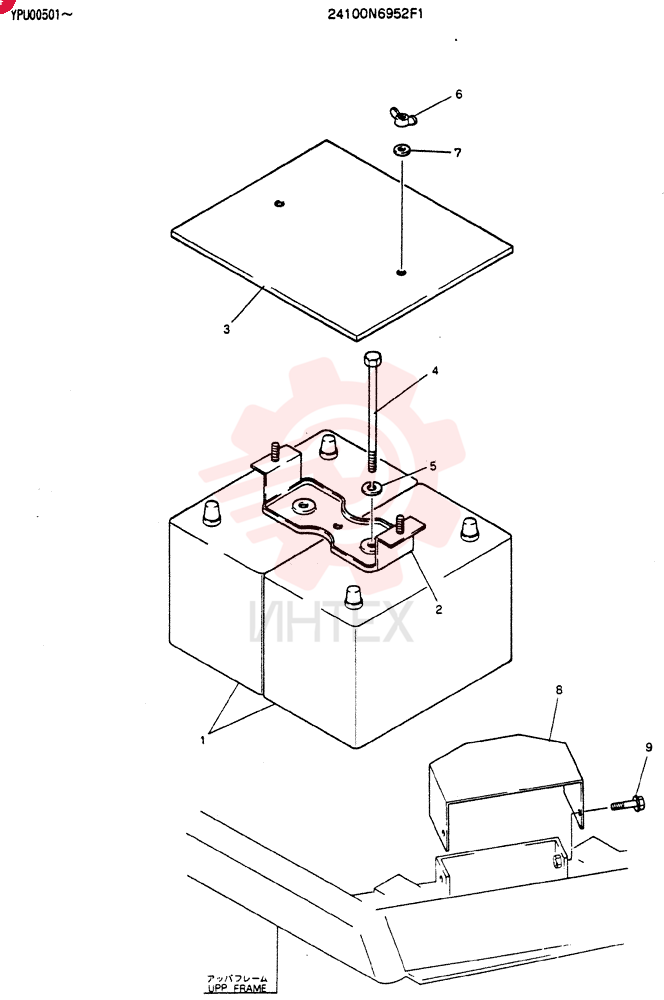 BATTERY ASSY 24100N6952F1