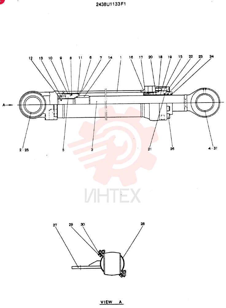 CYLINDER 2438U1133F1