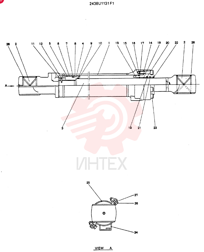 CYLINDER 2438U1131F1