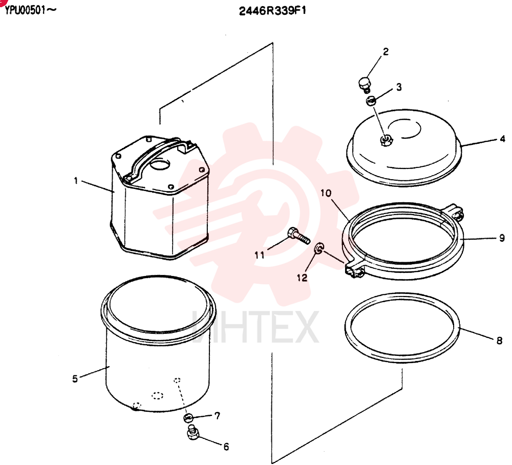 FILTER ASSY 2446R339P1