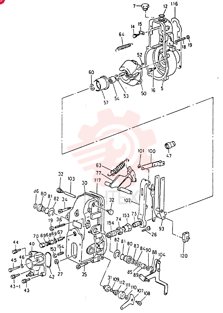 GOVERNOR ASM ; MECHANICAL VI8943164080