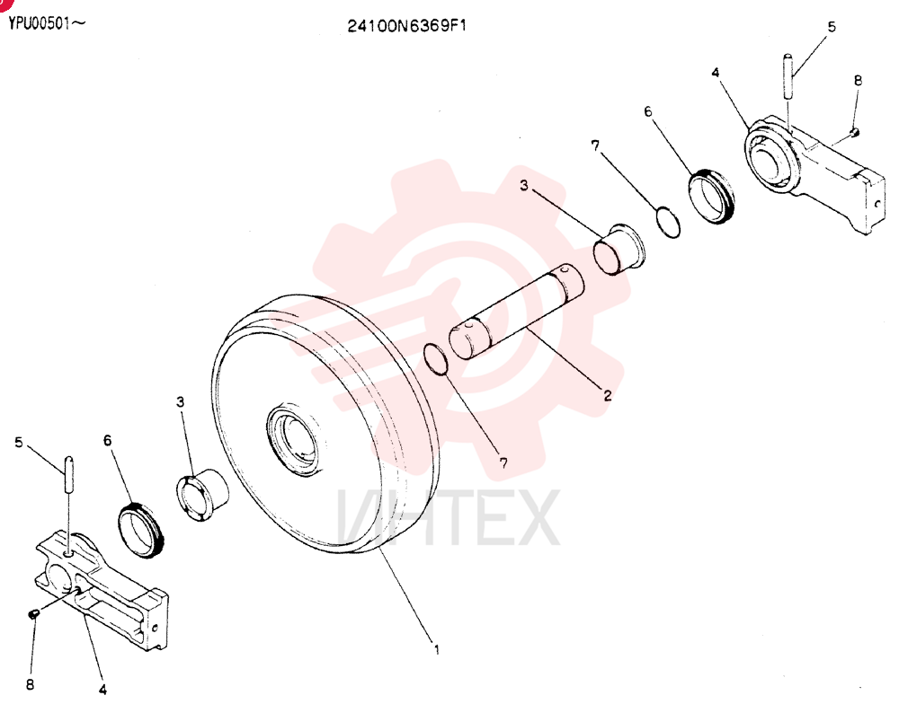 IDLER 24100N6369F1