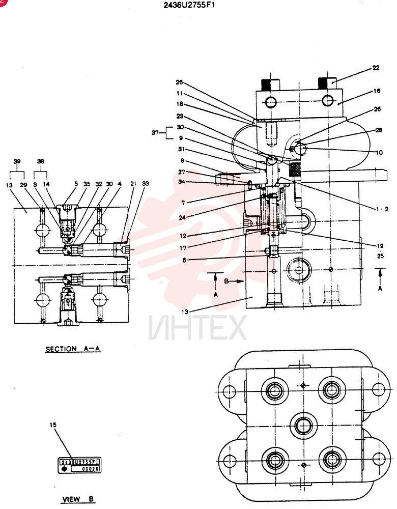 PILOT VALVE 2436U2755F1