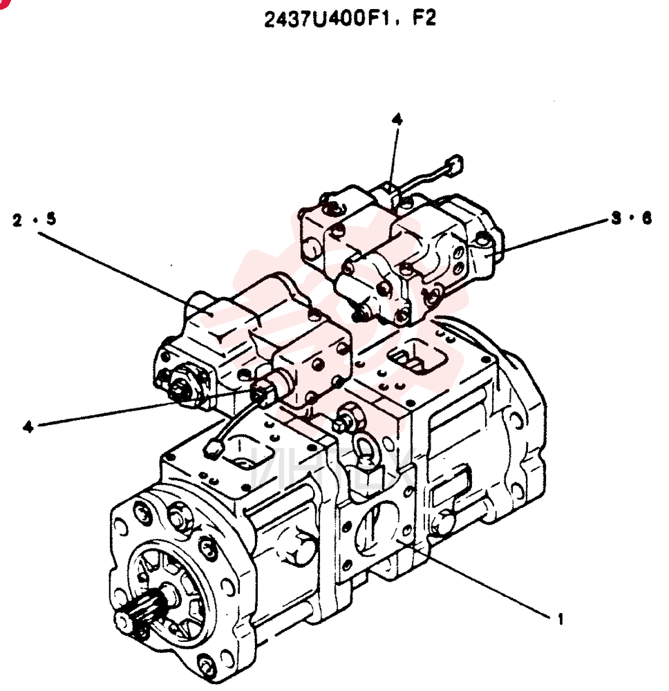 PUMP 2437U400F1