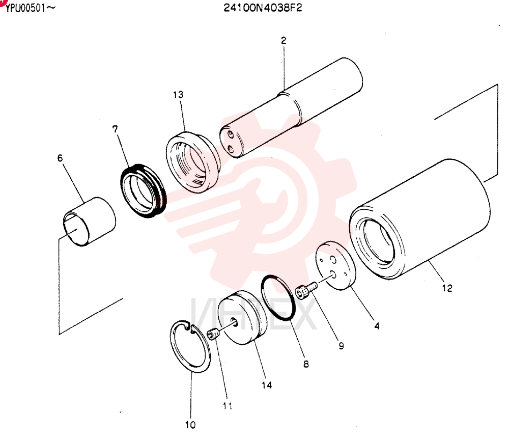 ROLLER 24100N4038F2