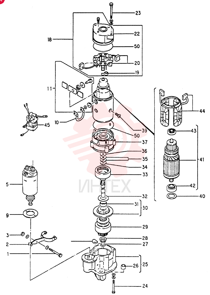 STARTER MOTOR VI8944467700 (2)