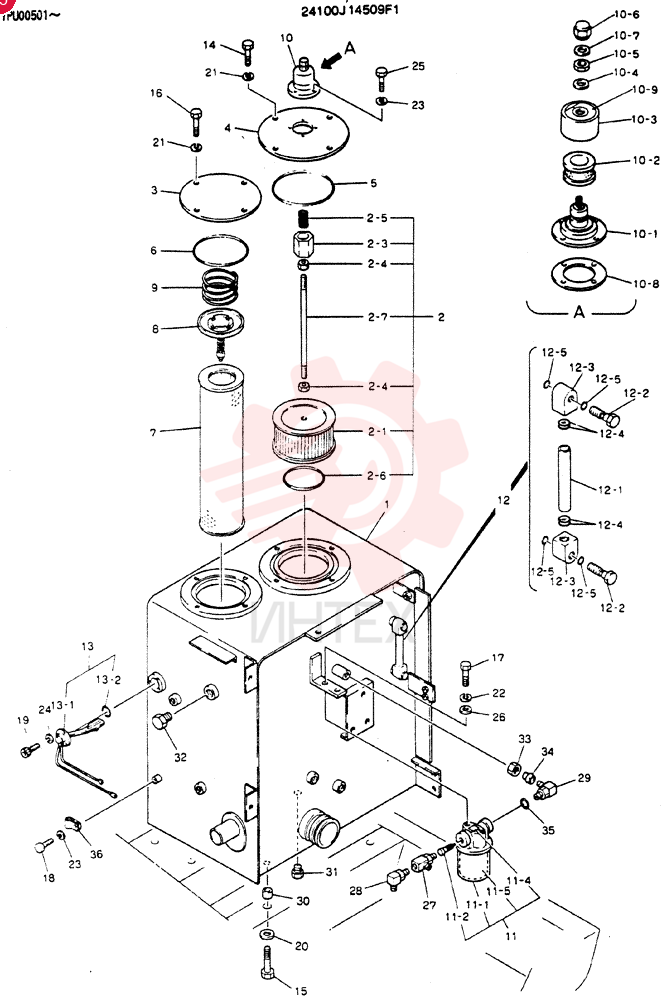 TANK ASSY, HYDR 24100J14509F1
