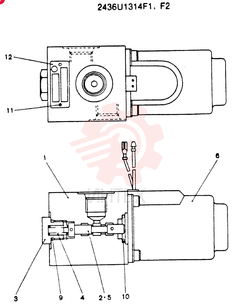 VALVE ASSY, SOLENOID 2436U1314F1F2