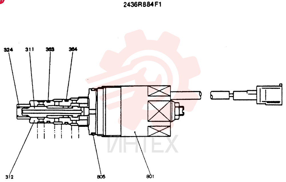 VALVE 2436R884F1