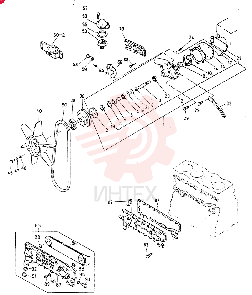 WATER PUMP VI8941769890