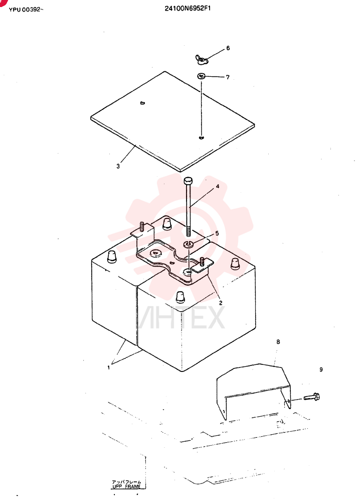 BATTERY ASSY 24100N6952F1