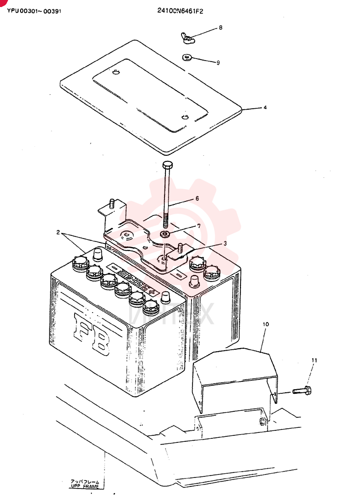 BATTERY ASSY 24100N6461F2
