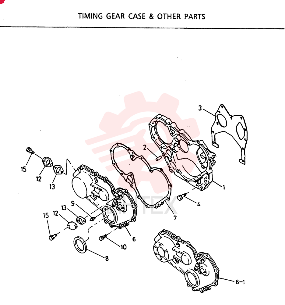 CASE ; GEAR, TIMING VI5113110112