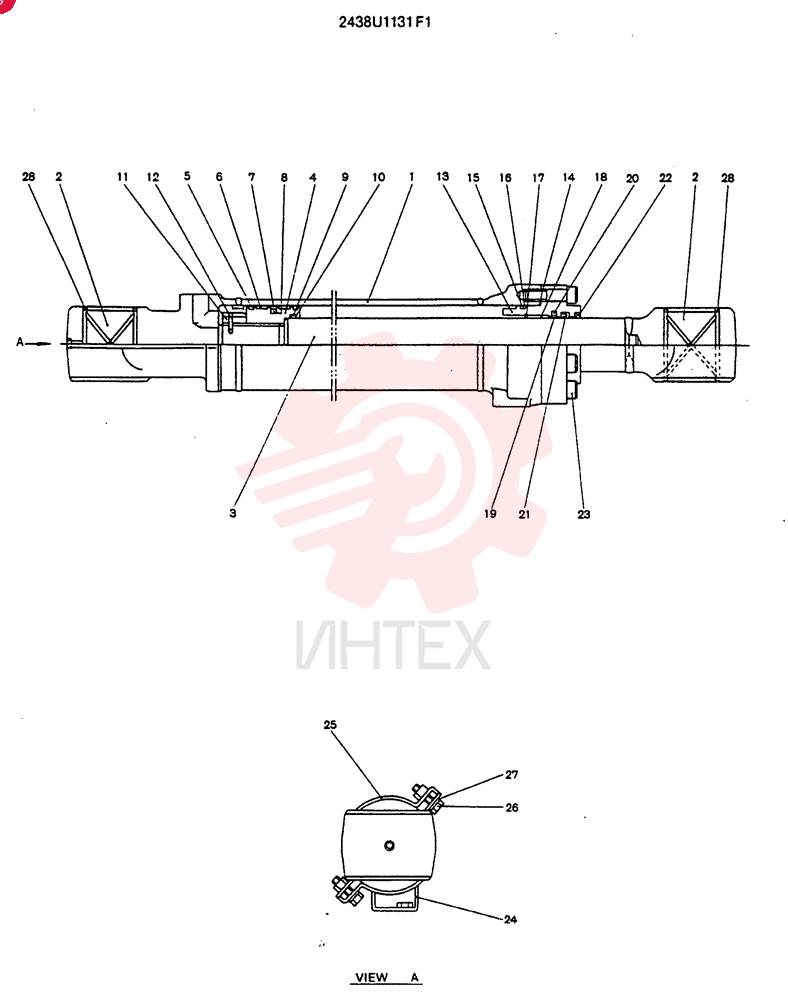 CYLINDER 2438U1131F1