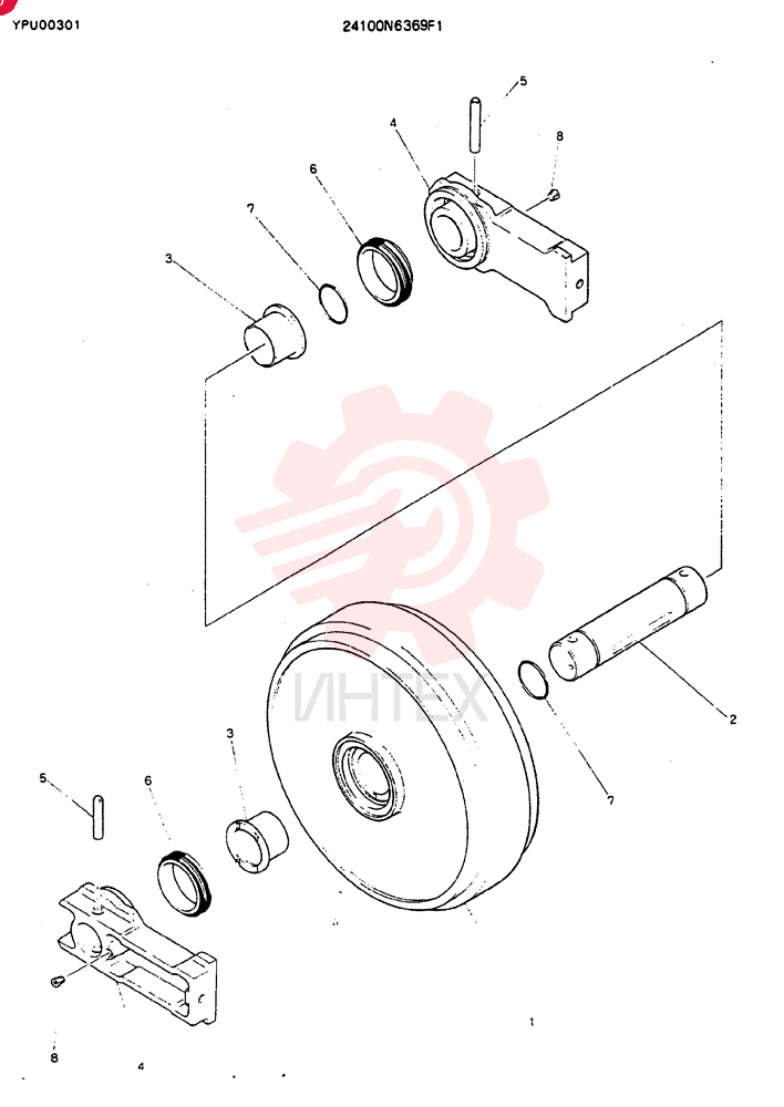 IDLER 24100N6369F1