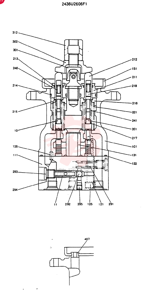 PILOT VALVE 2436U2606F1