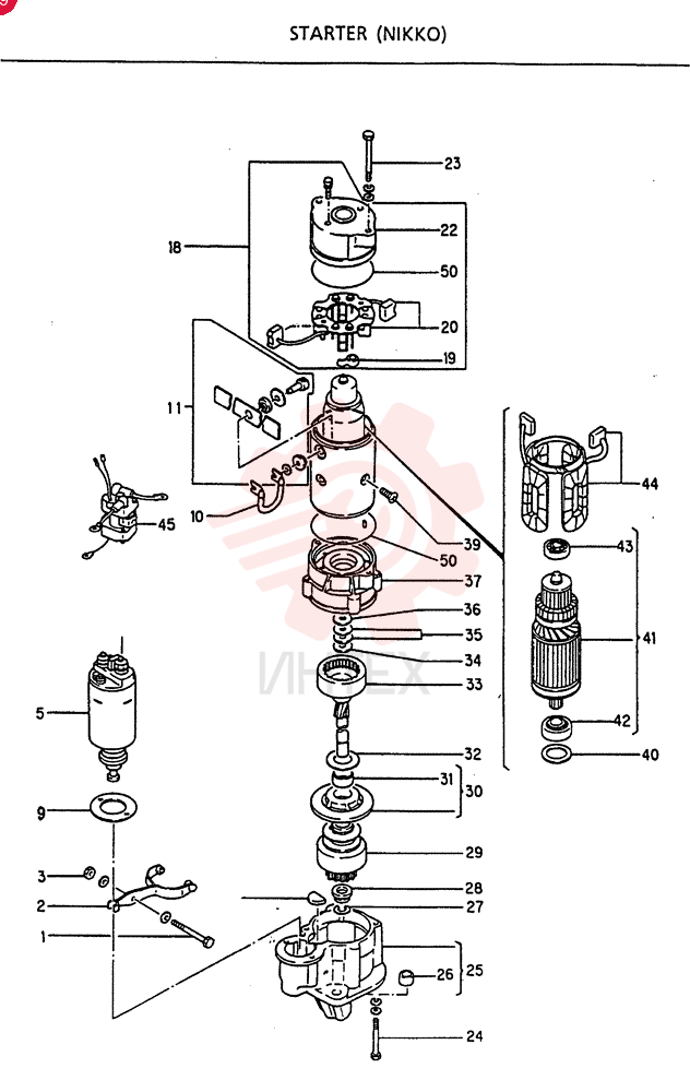 STARTER MOTOR VI8944467700 (2)
