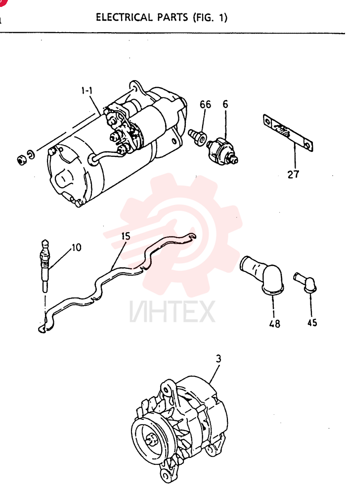 STARTER MOTOR VI8944467700 (1)