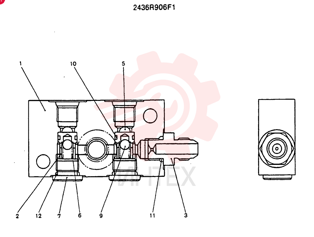 VALVE 2436R906F1