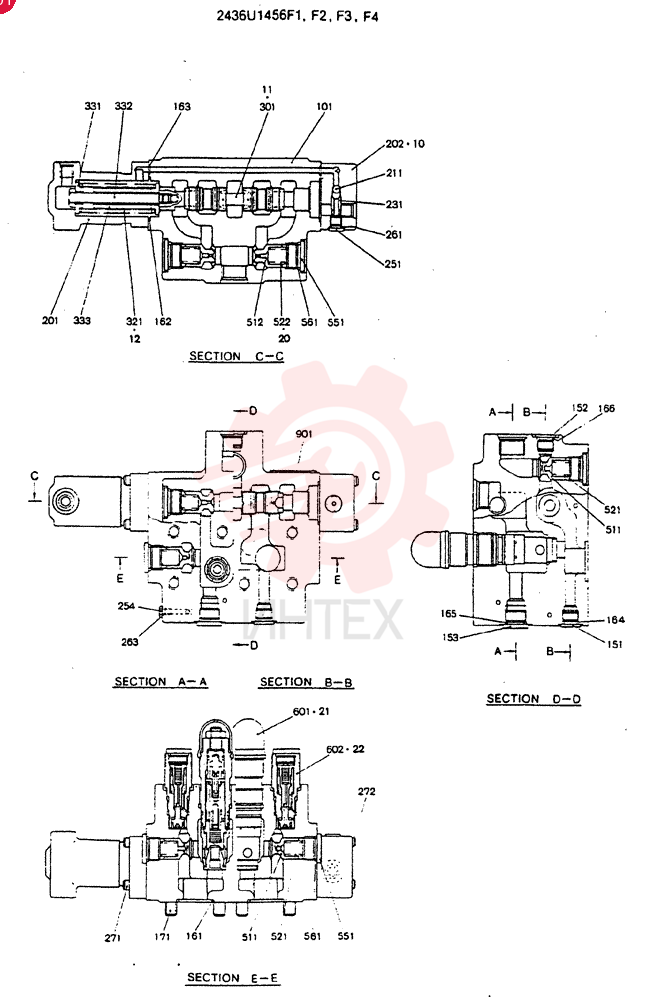 X 2436U1456F1