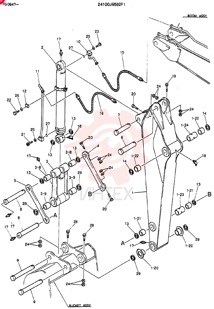 ARM ASSY 24100J6592F1