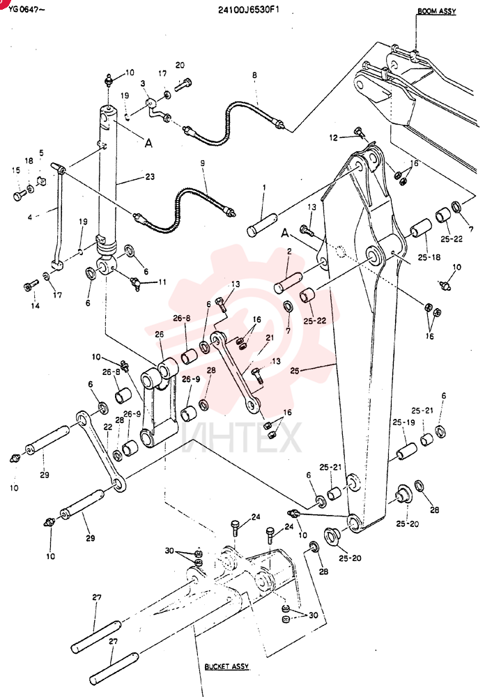 ARM ASSY 24100J6530F1