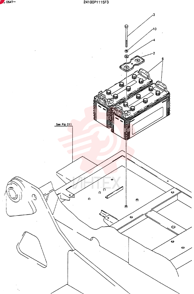 BATTERY ASSY 24100P1115F3