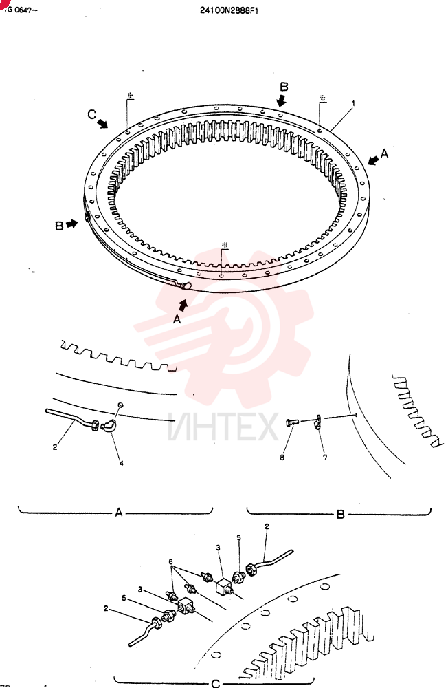 BEARING ASSY 24100N2888F1