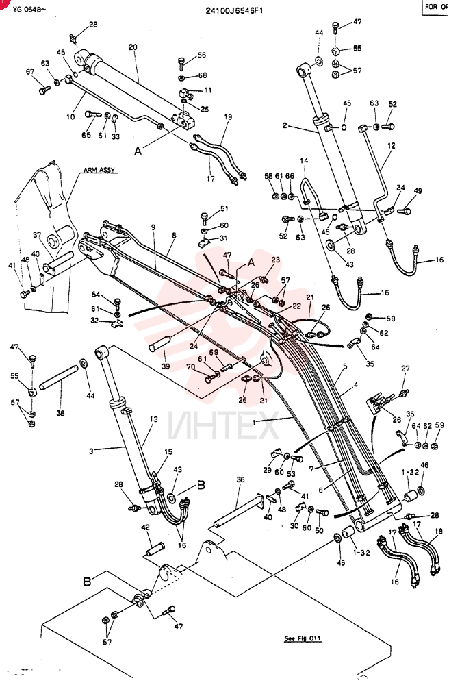 BOOM ASSY (For OPT) 24100J6546F1