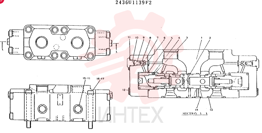 BRAKE VALVE 2436U1139F2