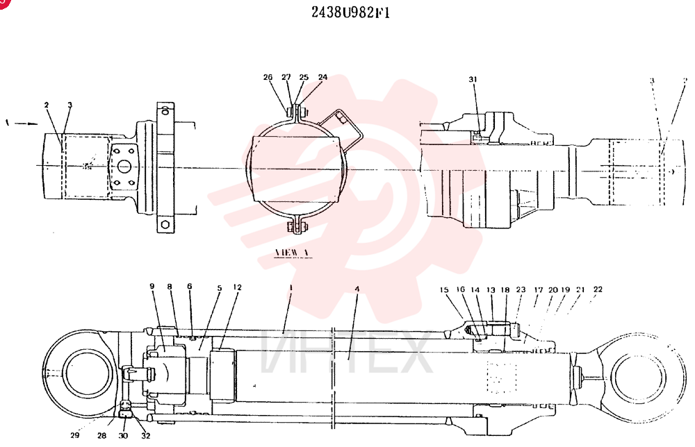 CYLINDER 2438U982F1