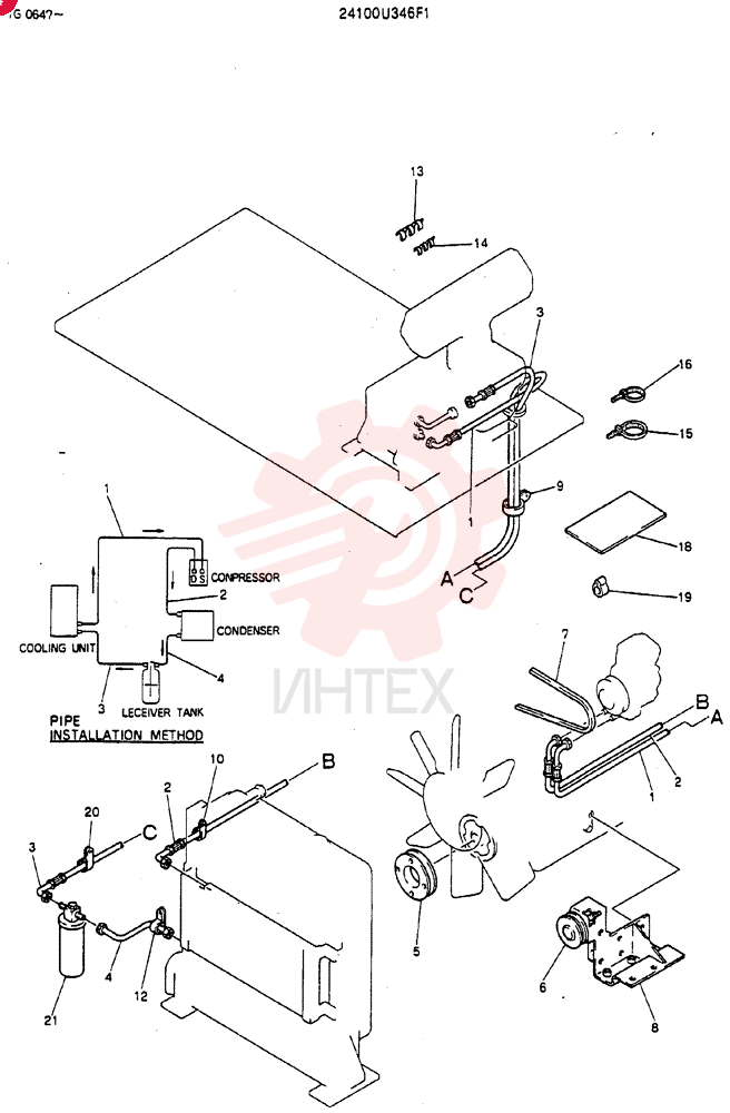 PARTS KIT 24100U346F1