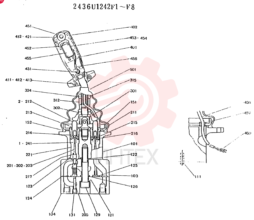 PILOT VALVE 2436U1242F1