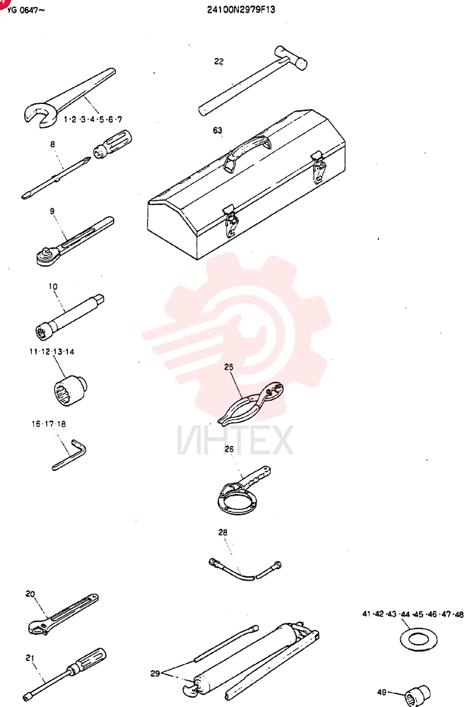 TOOL ASSY 24100N2979F13