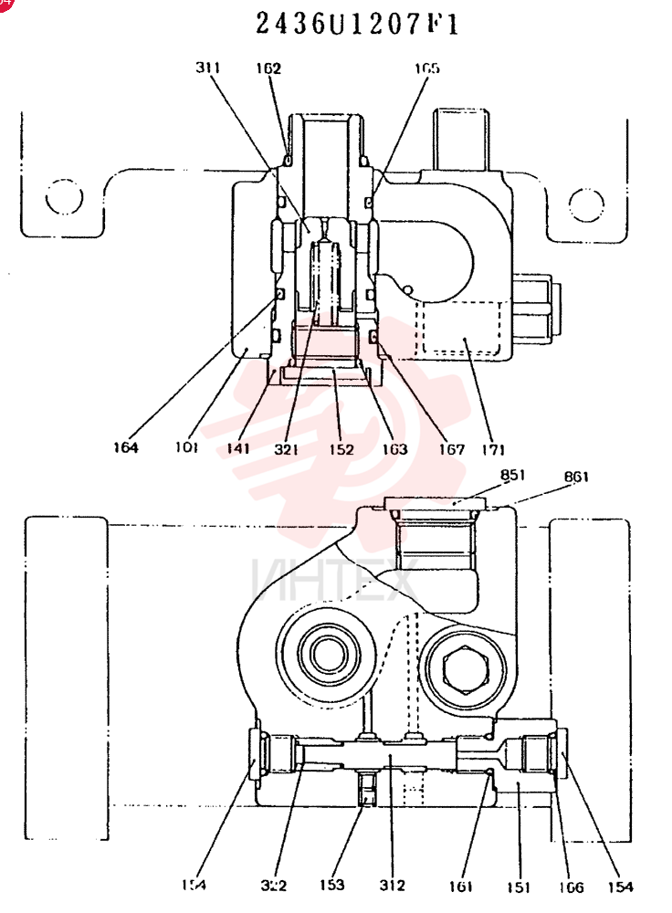 VALVE 2436U1207F1