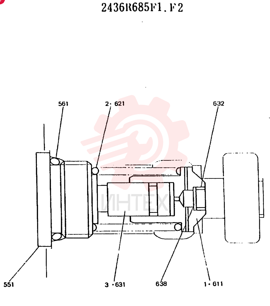VALVE PRESSURE RELIE 2436R685F1