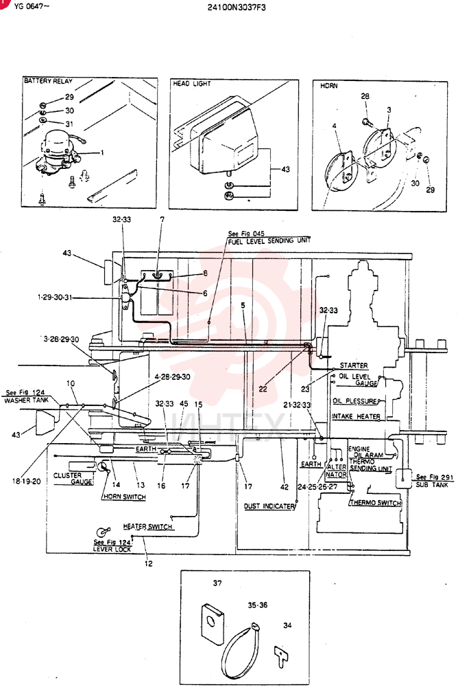 WIRING ASSY, ELEC 24100N3037F3
