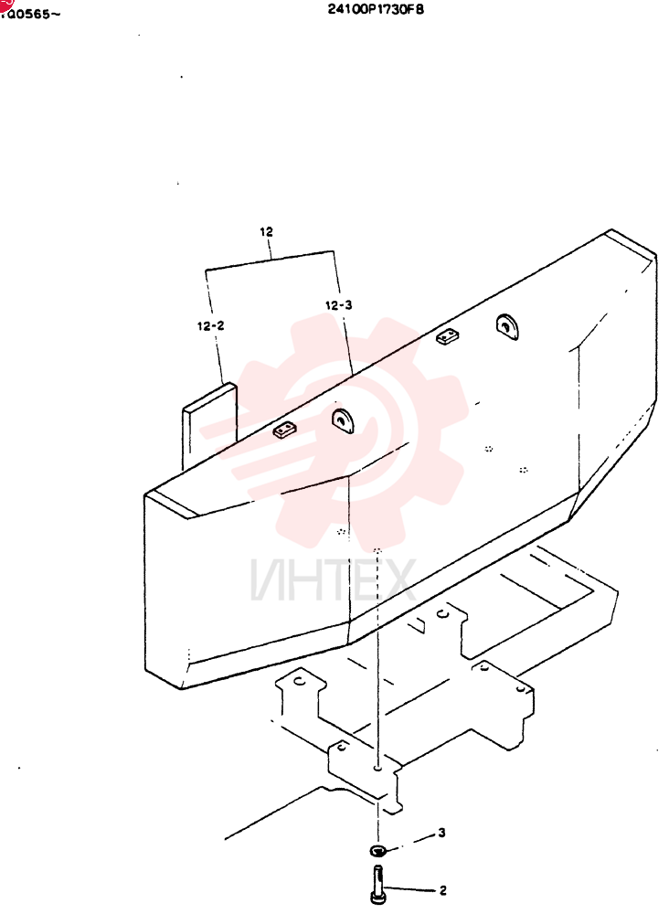 COUNTER-WEIGHT ASSY 24100P1730F8