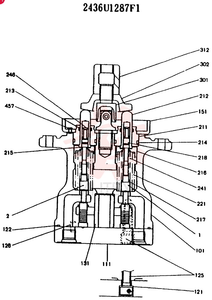 PILOT VALVE 2436U1287F1
