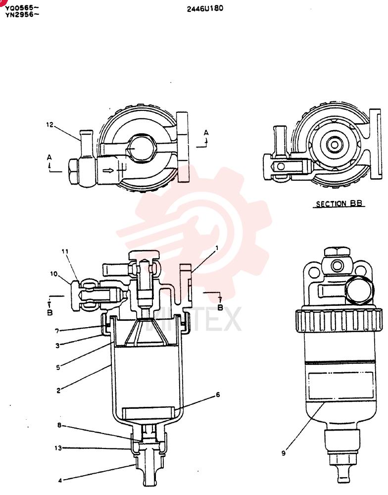 SEPARATOR 2446U180