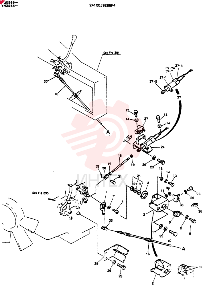 Схема (MD200BLC) - EXCAVATOR ASN YQ0565 (1/80-12/06) 24100J9266F4