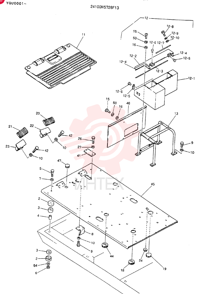 PLATE ASSY, FLOOR