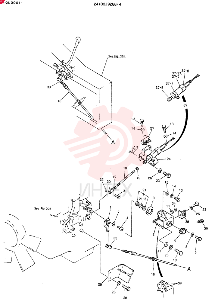 Схема (MD200BLC) - EXCAVATOR ASN YQU0001 (1/80-12/06) 24100J9266F4